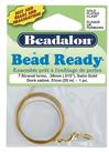 Bead Ready Satin Gold Wire